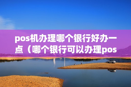 pos机办理哪个银行好办一点（哪个银行可以办理pos机立马到账）