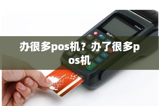 办很多pos机？办了很多pos机