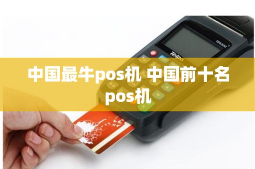 中国最牛pos机 中国前十名pos机