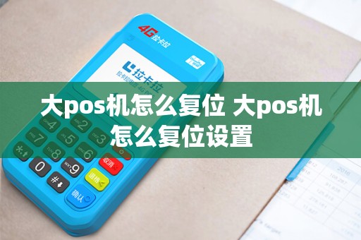 大pos机怎么复位 大pos机怎么复位设置