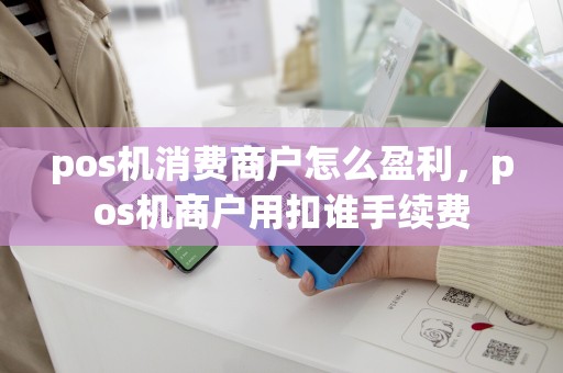 详细阅读:pos机消费商户怎么盈利,pos机商户用扣谁手续费 pos机消费商户怎么盈利,pos机商户用扣谁手续费