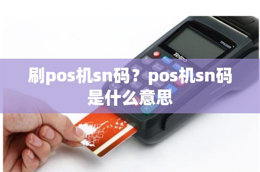 刷pos机sn码？pos机sn码是什么意思