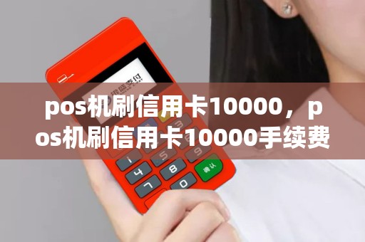pos机刷信用卡10000，pos机刷信用卡10000手续费怎么算