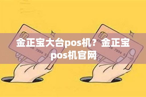 金正宝大台pos机？金正宝pos机官网