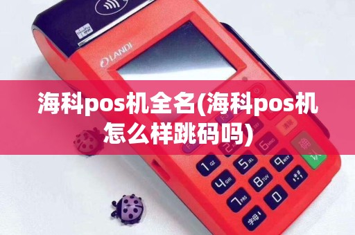 海科pos机全名(海科pos机怎么样跳码吗)