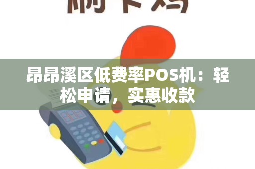 昂昂溪区低费率POS机：轻松申请，实惠收款