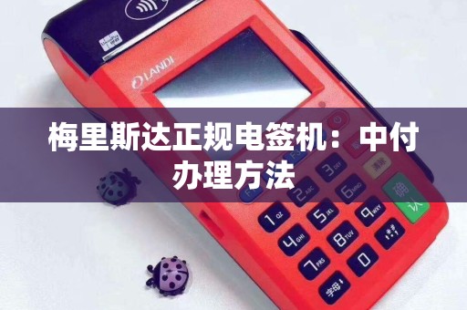梅里斯达正规电签机：中付办理方法