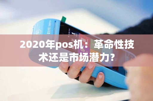 2020年pos机：革命性技术还是市场潜力？