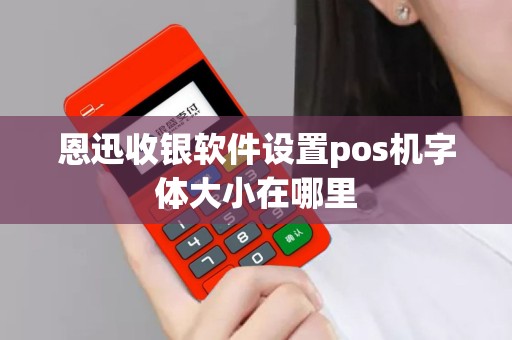 恩迅收银软件设置pos机字体大小在哪里