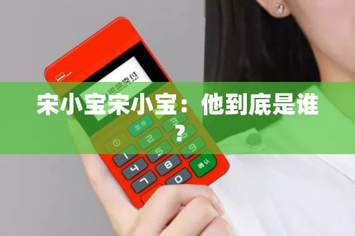 宋小宝宋小宝：他到底是谁？