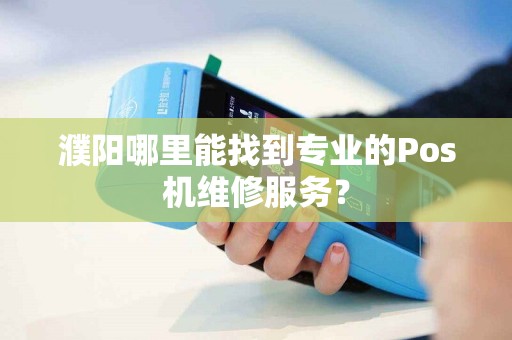 濮阳哪里能找到专业的Pos机维修服务？