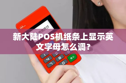 新大陆POS机纸条上显示英文字母怎么调？