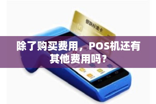 除了购买费用，POS机还有其他费用吗？
