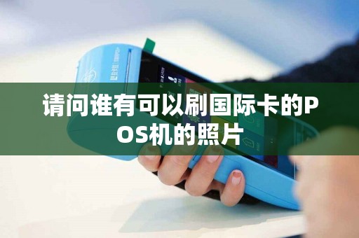 请问谁有可以刷国际卡的POS机的照片