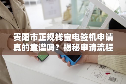 贵阳市正规钱宝电签机申请真的靠谱吗？揭秘申请流程与隐藏陷阱！