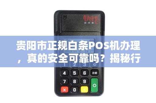 贵阳市正规白条POS机办理，真的安全可靠吗？揭秘行业内幕与避坑指南！