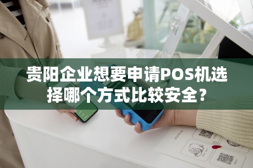 贵阳企业想要申请POS机选择哪个方式比较安全?