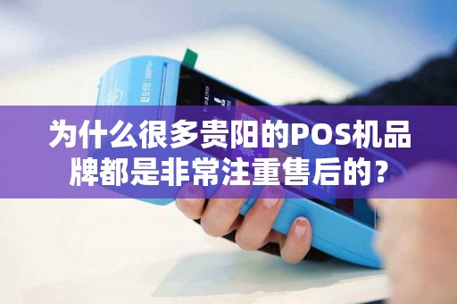 为什么很多贵阳的POS机品牌都是非常注重售后的？