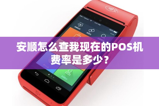 安顺怎么查我现在的POS机费率是多少？