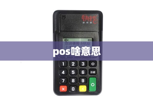 pos啥意思