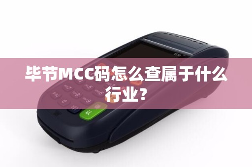 毕节MCC码怎么查属于什么行业？