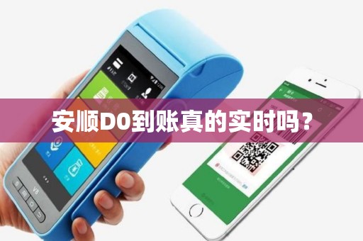安顺D0到账真的实时吗？
