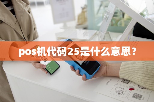 pos机代码25是什么意思？