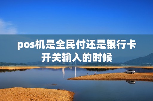 pos机是全民付还是银行卡开关输入的时候